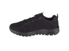 Boty skechers graceful - get connected w 12615W-BBK 5