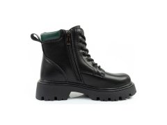 Lee cooper dámské trapper kožené zateplené šněrovací dámské boty 3
