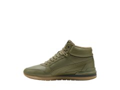 Boty puma st runner v4 mid v barvě khaki 402893 06 6