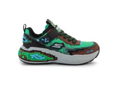 Skechers mega-craft 4k 402160l-brmt hnědá/různé barvy 5