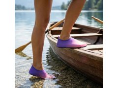 Neoprenové boty do vody dámské růžové/fialové xqmax R.36 7