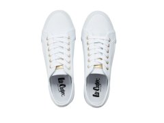 Lee cooper sportovní boty textilní tenisky stylové bílé dámské 4