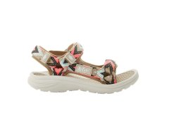 Lee cooper boty na suchý zip sandály na léto na pláž světle béžové dámské 1