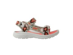 Lee cooper boty na suchý zip sandály na léto plážové světle šedé růžové dámské 1