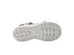 Lee cooper boty na suchý zip sandály na léto plážové světle šedé růžové dámské 3