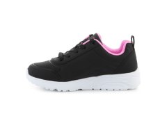 Skechers uno lite easy zip 310387l-bkrg black/rose Gold 3