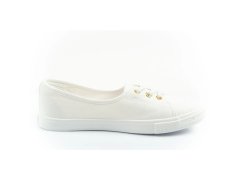 Lee cooper boty tenisky sportovní bílé slip-on ballerina dámské 3