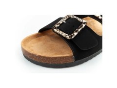 Lee cooper šněrovací boty slip-on žabky černé semišové pohodlné lehké dámské 5