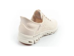 Skechers glide-step tenisky comfort ecru slip-ins dámské 4