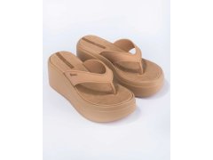 Ipanema boty žabky solaris platform beige dámské 2