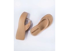 Ipanema boty žabky solaris platform beige dámské 4