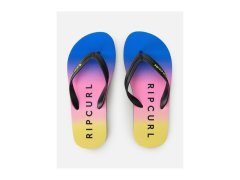 Plážové žabky rip curl lazed fade bloom open toe – tyrkysové 2
