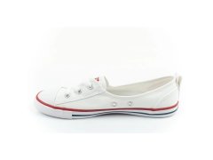 Dámské sportovní boty converse chuck taylor all star ballet lace – bílé baleríny 1