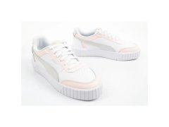 Puma dámské sportovní boty, tenisky carina mia, kožené, bílé 6
