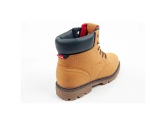 Levis – hnědé kotníkové boty pro mládež forrest Nova 3