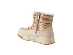 Lee cooper – dámské zimní boty v metalickém provedení, zateplené kotníkové boty na zip 4