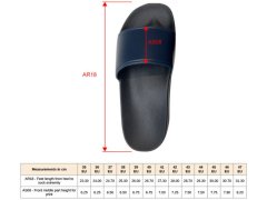 Kariban proact pa 970 (35-44) gumové pantofle 20.p970 black/navy 1