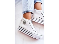Dámské tenisky big star bily GG274013 1