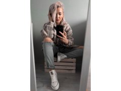 Dámské tenisky big star bily GG274013 6