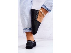 Nazouvací espadrilky big star jj274878 Černá 3