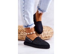 Nazouvací espadrilky big star jj274878 Černá 5
