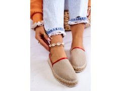 Nazouvací espadrilky big star jj274879 Béžová 6