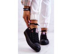 Klasické tenisky cross jeans jj2r4019c černá 1
