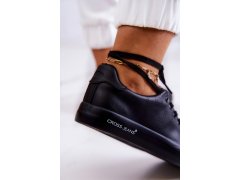 Dámské nízké tenisky cross jeans jj2r4054c černá 3