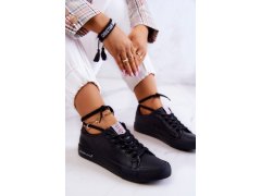 Dámské nízké tenisky cross jeans jj2r4054c černá 5