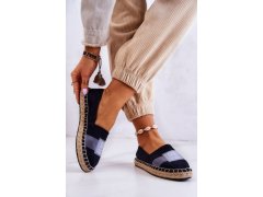 Dámské slip-on espadrilky big star jj274963 Černá 2