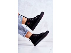 Dámské vysoké tenisky cross jeans jj2r4055c černá 6