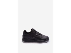 Dámské sportovní boty sneakersy big star mm274353 Černé 3
