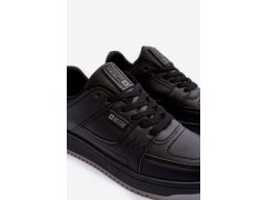 Dámské sportovní boty sneakersy big star mm274353 Černé 4