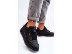 Dámské sportovní boty sneakersy big star mm274353 Černé 6