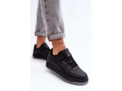 Dámské sportovní boty sneakersy big star mm274353 Černé 7