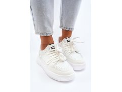 Dámské tenisky z ekokože bílé Avanalis 6