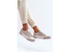 Dámské tenisky na tlusté podrážce lee cooper lcw-24-31-2178 šedé 1