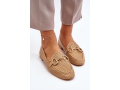 Dámské mokasíny na ploché podrážce s&nbsp;ozdobou camel Iluvana 6