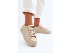 Dámské tenisky big star nn274210 Beige 3