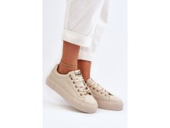 Dámské tenisky big star nn274210 Beige 4