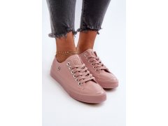Klasické dámské tenisky big star nn274291 Růžové 8