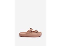 Lehké dámské žabky zaxy ll285087 Beige 3