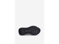Kožené dámské sneakersy na platformě big star oo274a220 hi-poly system Bílá-Černá 1