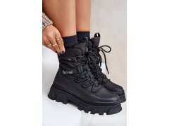 Dámské zimní boty na zip lee cooper lcj-26-01-4628 Černé 8