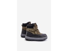 Zateplené sněhule pro chlapce lee cooper lcj-23-01-2058 zelené 2