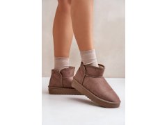 Dámské sněhule na platformě d.franklin dfsh370010 Taupe 3