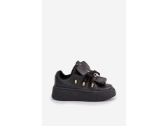 Dámské sneakersy na platformě černé Dolistana 7