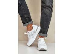 Kožené sportovní boty dámské sneakers s.barski lr51-551 Bílé 6