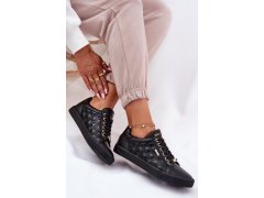 Dámské tenisky z&nbsp;eko kůže big star rr274323 Černé 8