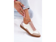 Dámské kožené tenisky zazoo n1220 Bílé 7